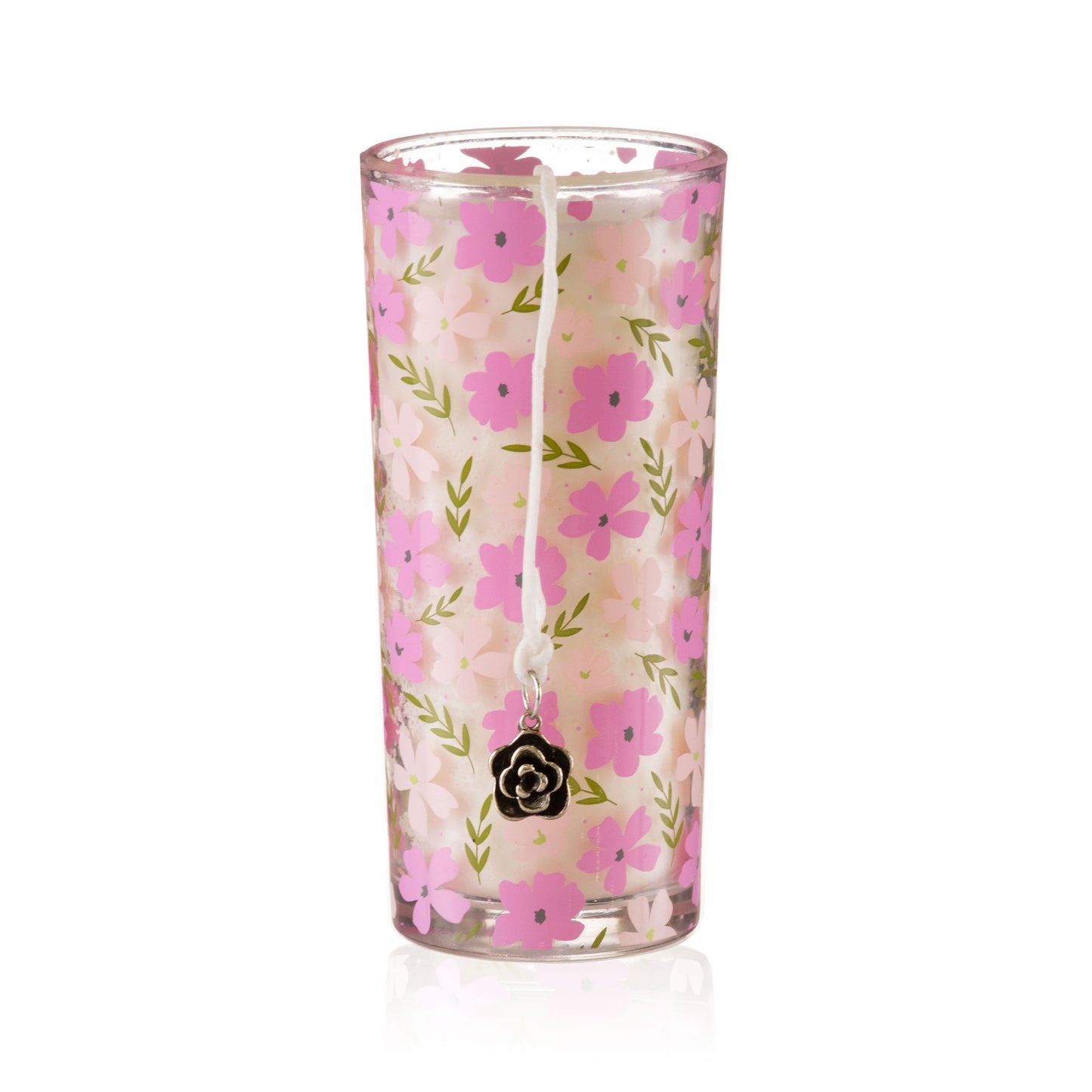 Pier 1 Magnolia Blooms Charm Jar 6.5oz Filled Candle