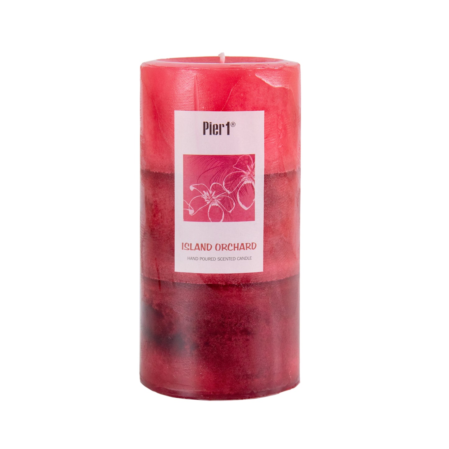 Pier 1 Island Orchard® 3x6 Layered Pillar Candle